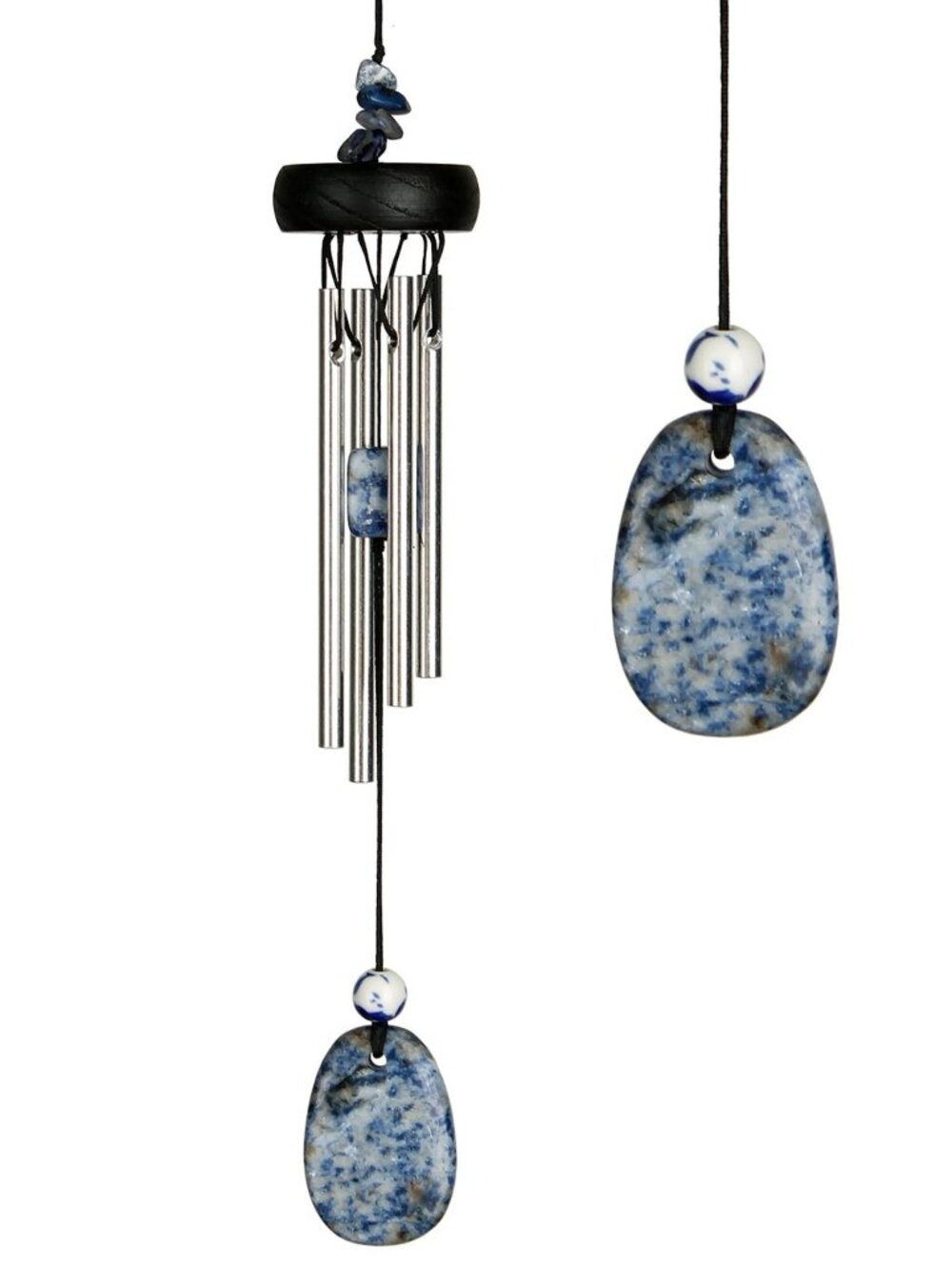 NEW Woodstock Precious Stones Chime - Lapis Genuine Stone Accent